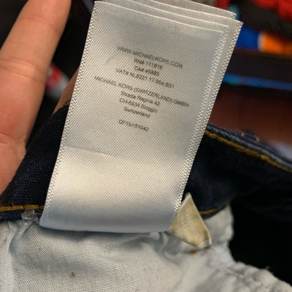 Michael Kors blue flared jeans size 6 - Picture 7 of 7